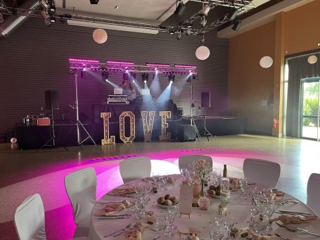 Salle de réception mariage